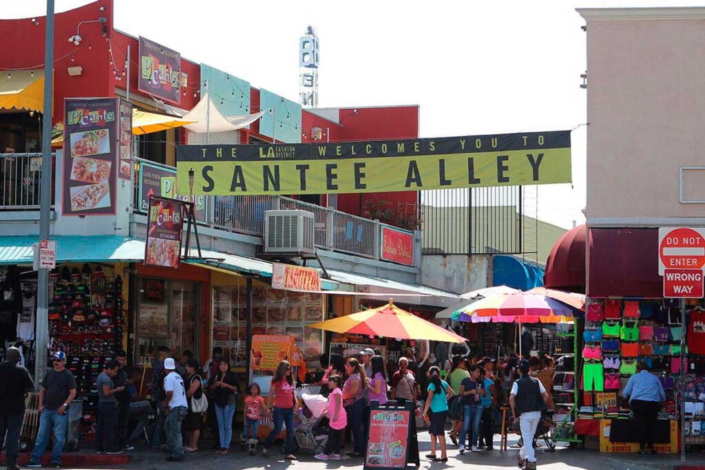 Direcciones de Callejones en los angeles