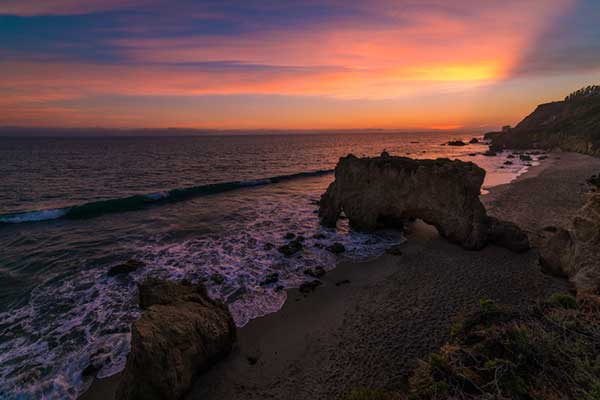 Playa nudista el matador