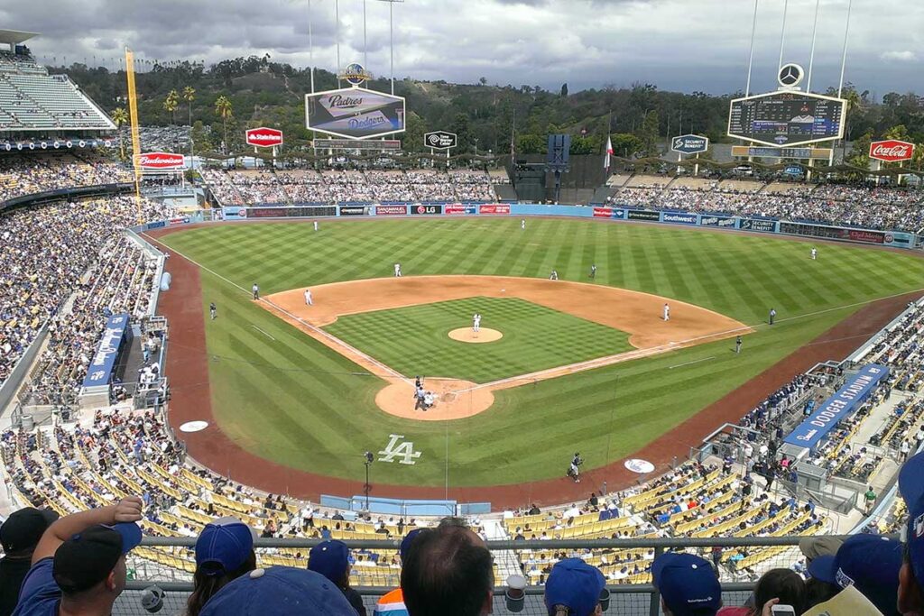 taxi a dodger stadium