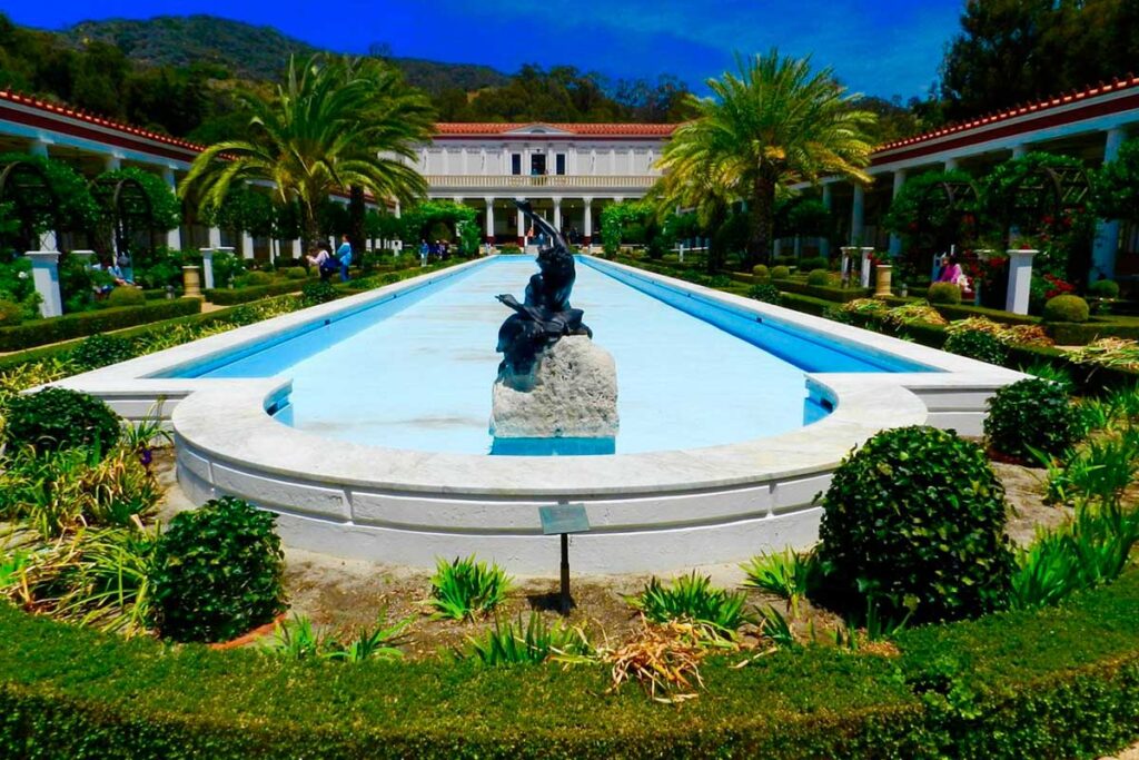 Taxi a Getty Villa - La joya arqueológica de Los Ángeles