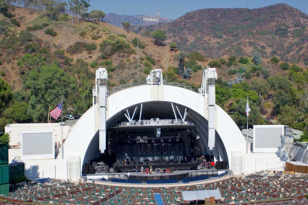 Taxi a Hollywood Bowl