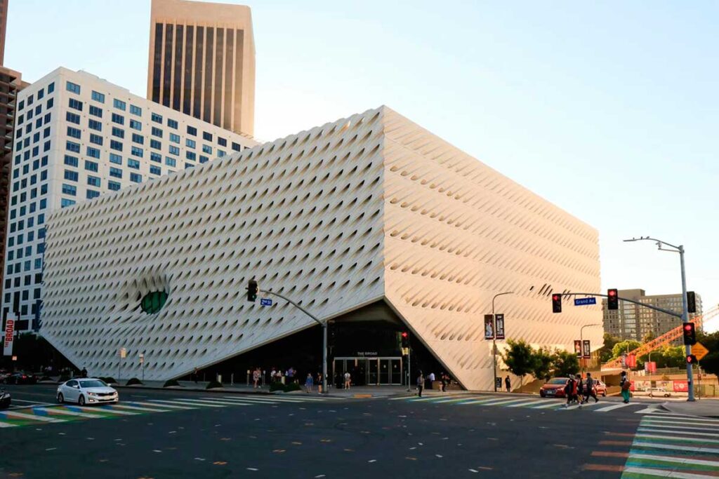 The Broad Taxi LAX Airport