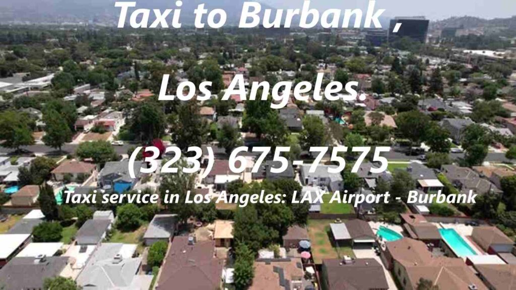 taxi to burbank